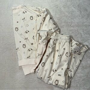 Oddi Western Print Lounge Set, Sweatshirt & Sweatpants